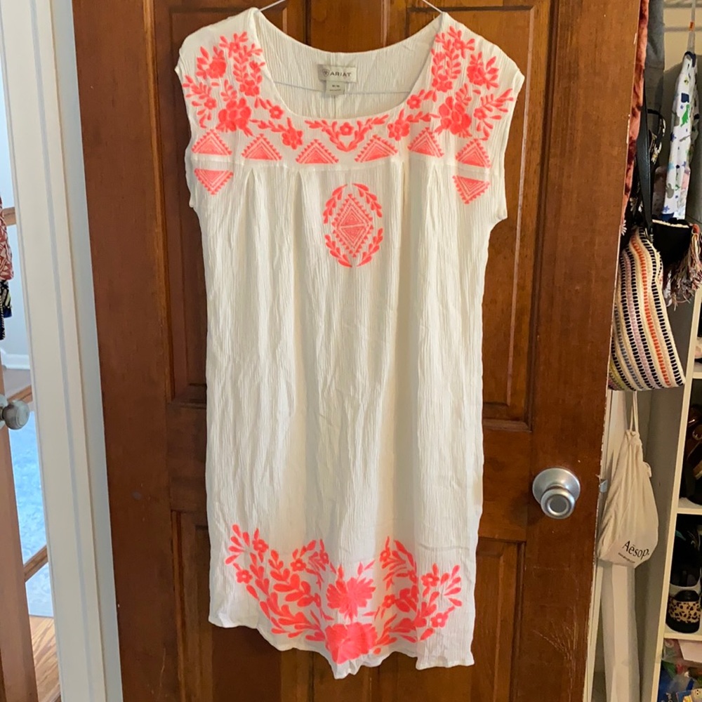 Ariat crepe dress.